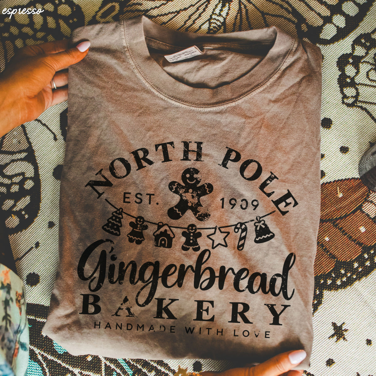 Gingerbread Bakery Tee *10 Colors (S-3X)