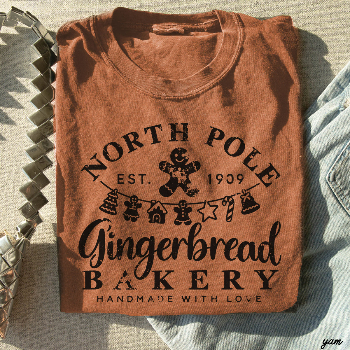Gingerbread Bakery Tee *10 Colors (S-3X)
