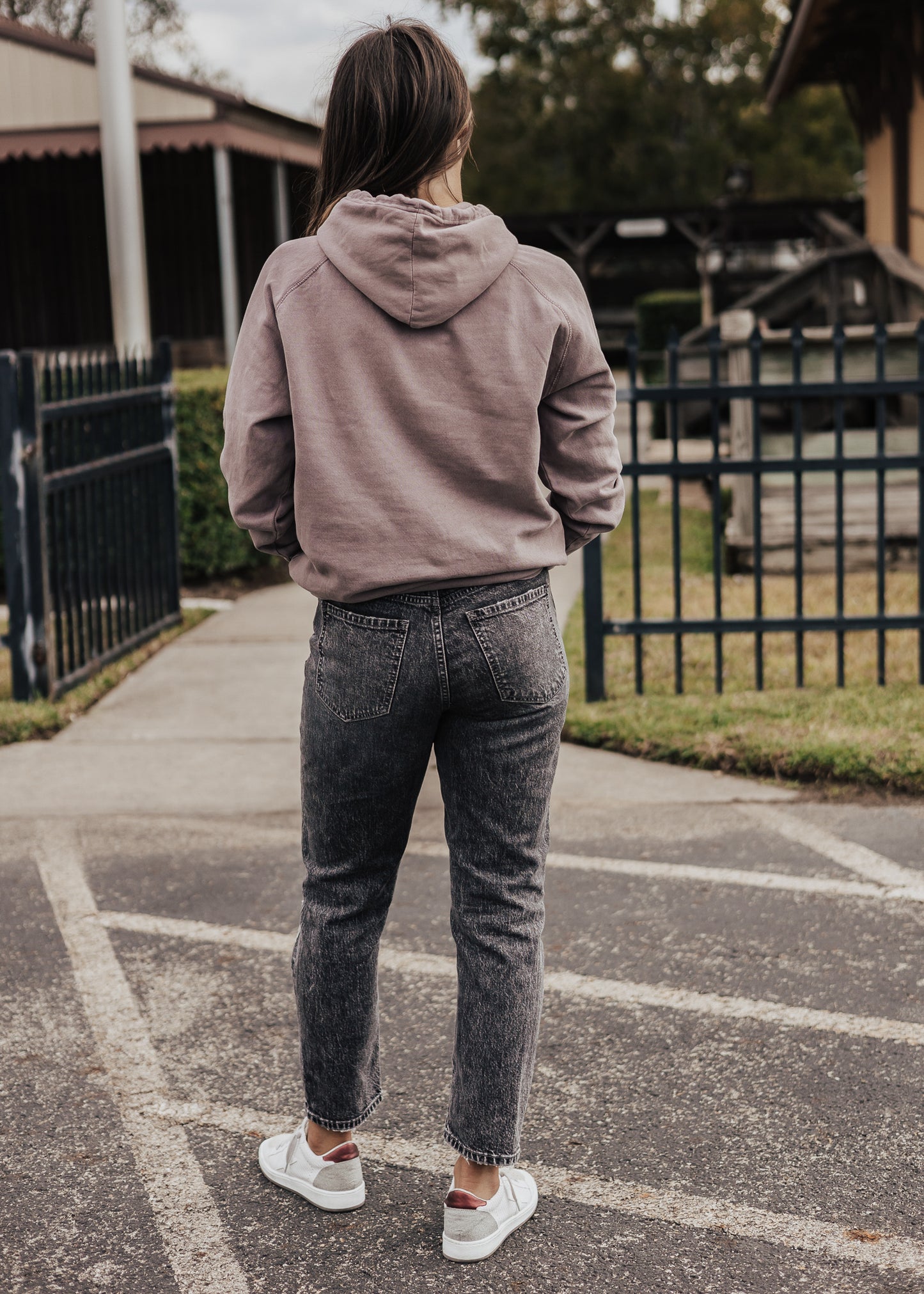 PRE-ORDER: Volleyball Vintage Raglan Hoodie *Zinc (Grey/Purple) (S-3X)