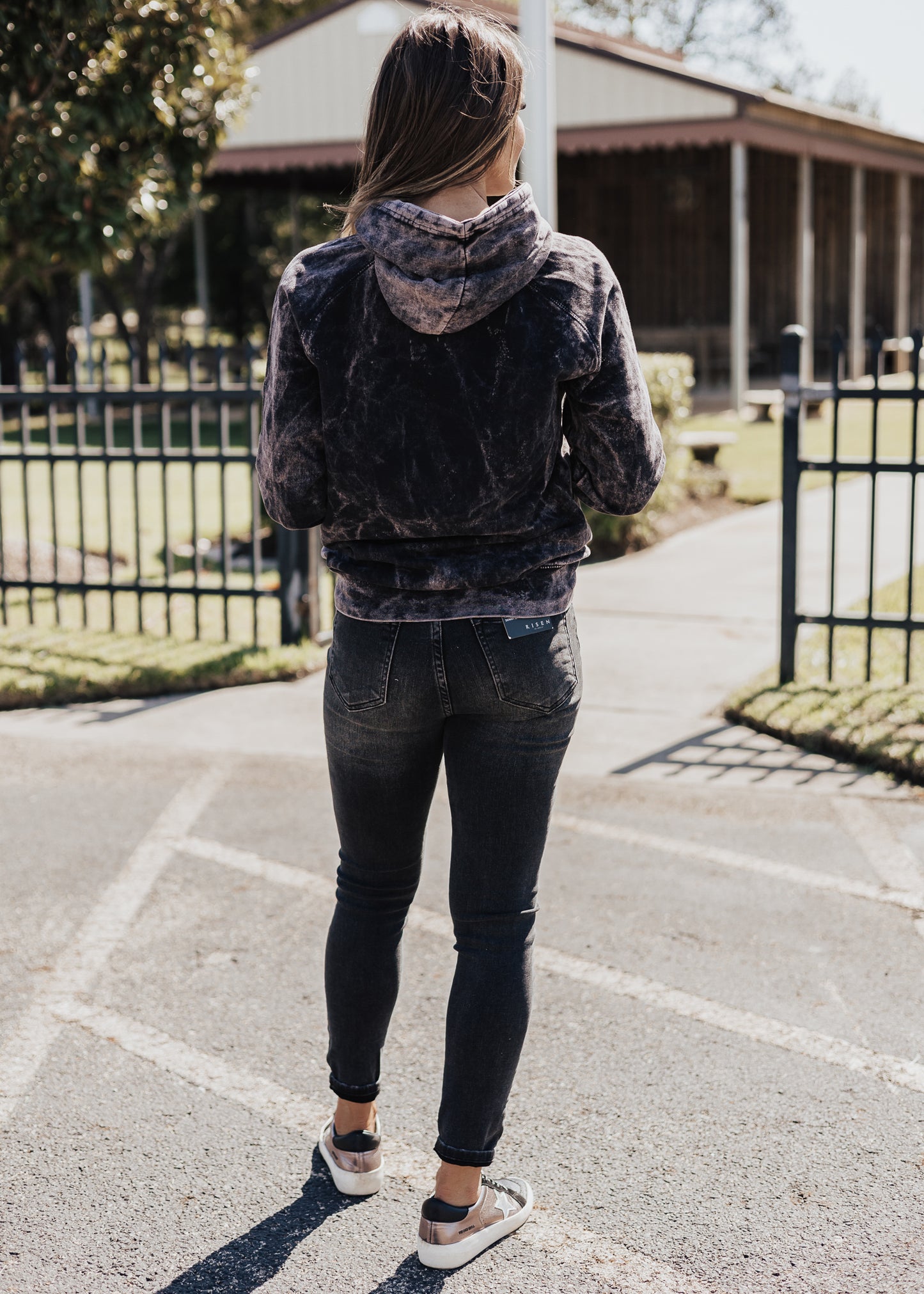 Baseball Vintage Raglan Hoodie *Cloud Black (S-3X)