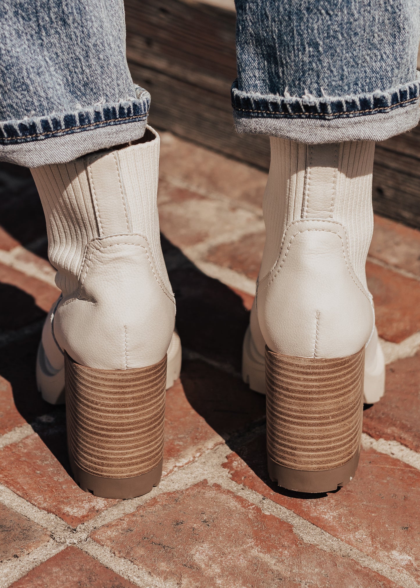 SIZE 6.5, 7, 8.5, 9, 11: Vintage Havana Boot VEDDER (6-11) *OFF WHITE