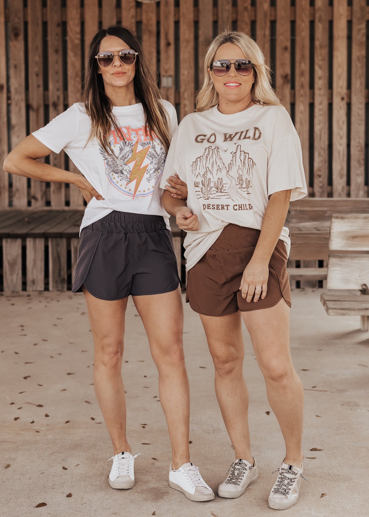 Solid Workout Shorts *CHARCOAL