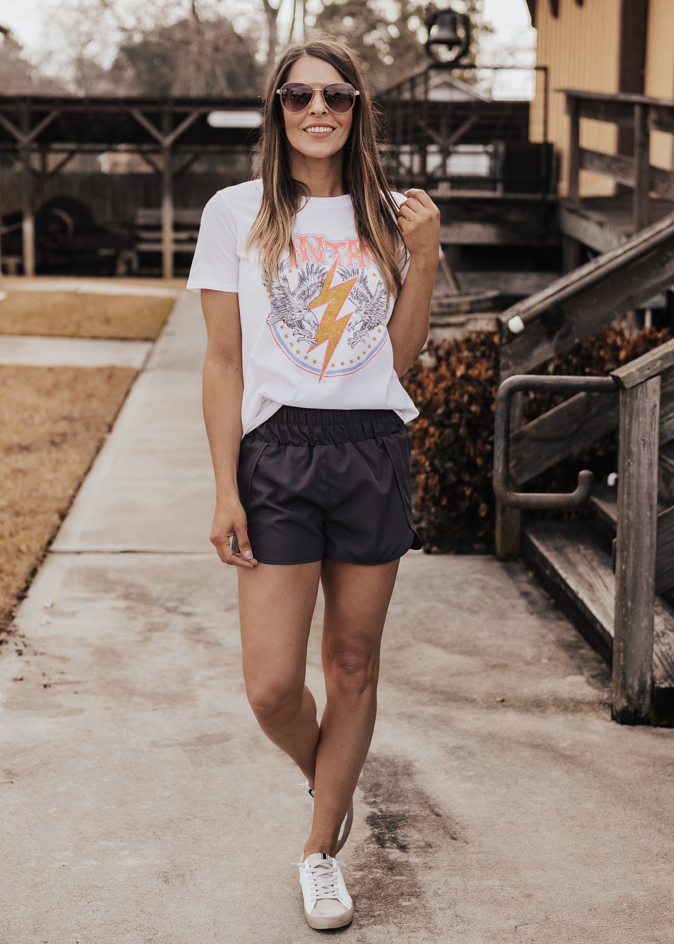 Solid Workout Shorts *CHARCOAL