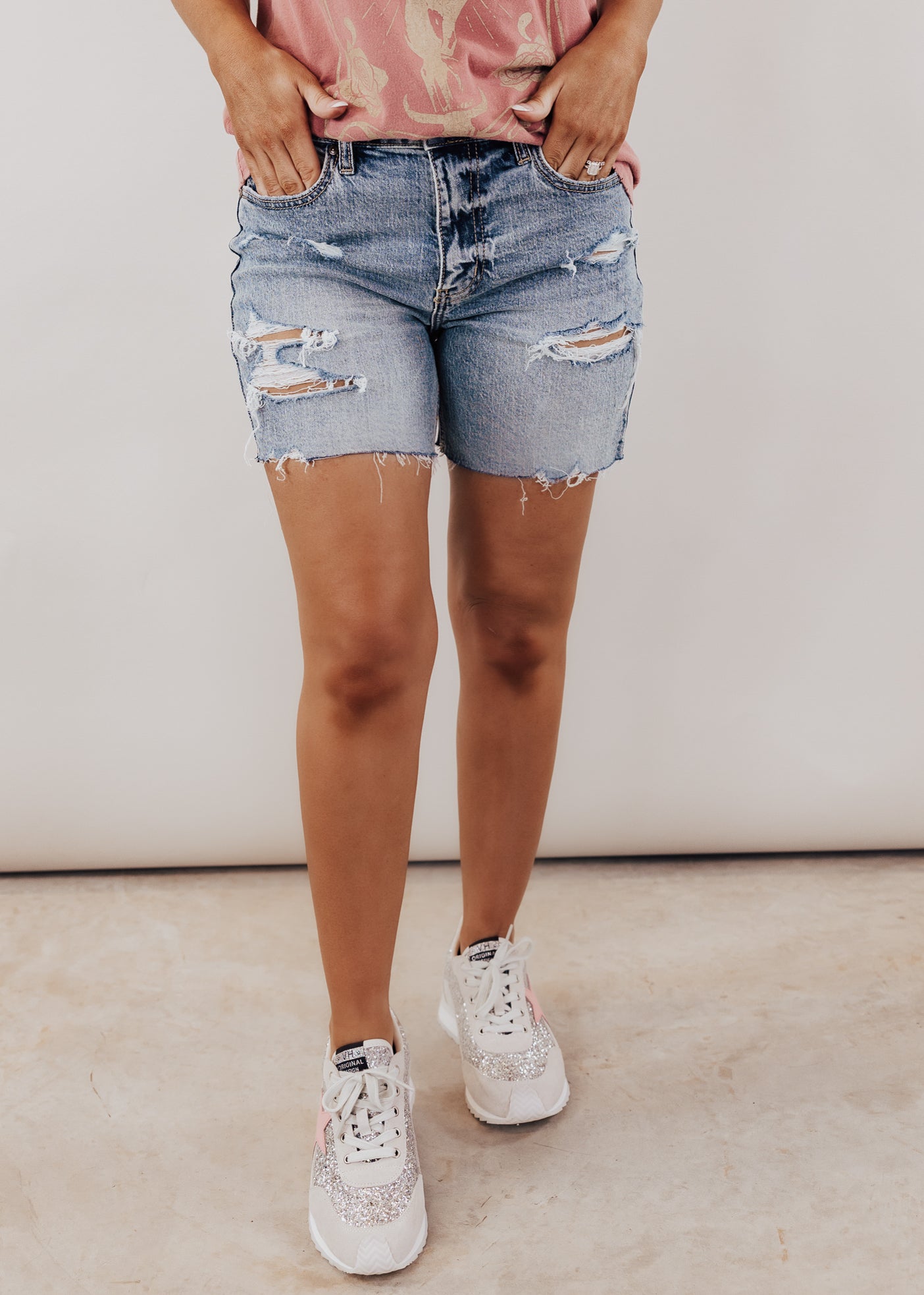 SMALL: Eunina KINGSTON Shorts (XS-L)