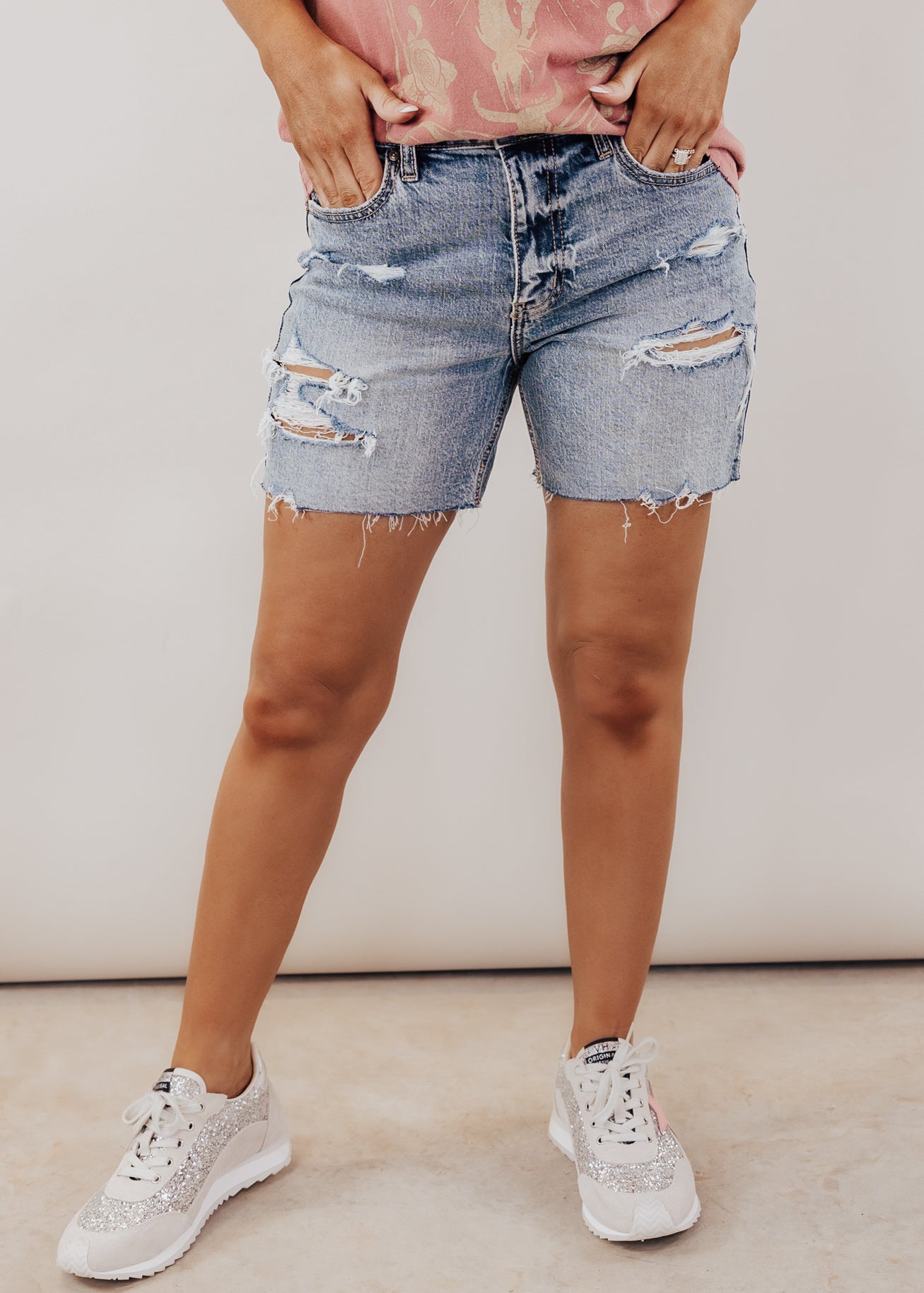 SMALL: Eunina KINGSTON Shorts (XS-L)
