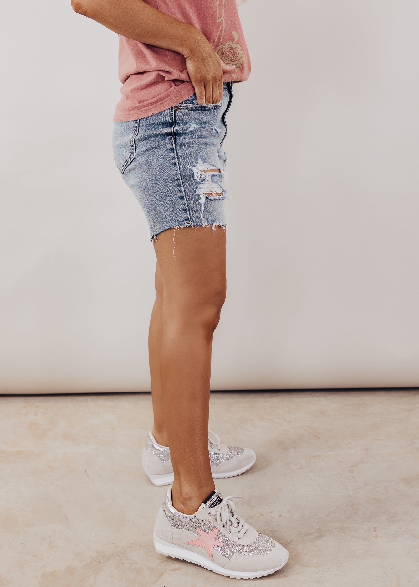 SMALL: Eunina KINGSTON Shorts (XS-L)