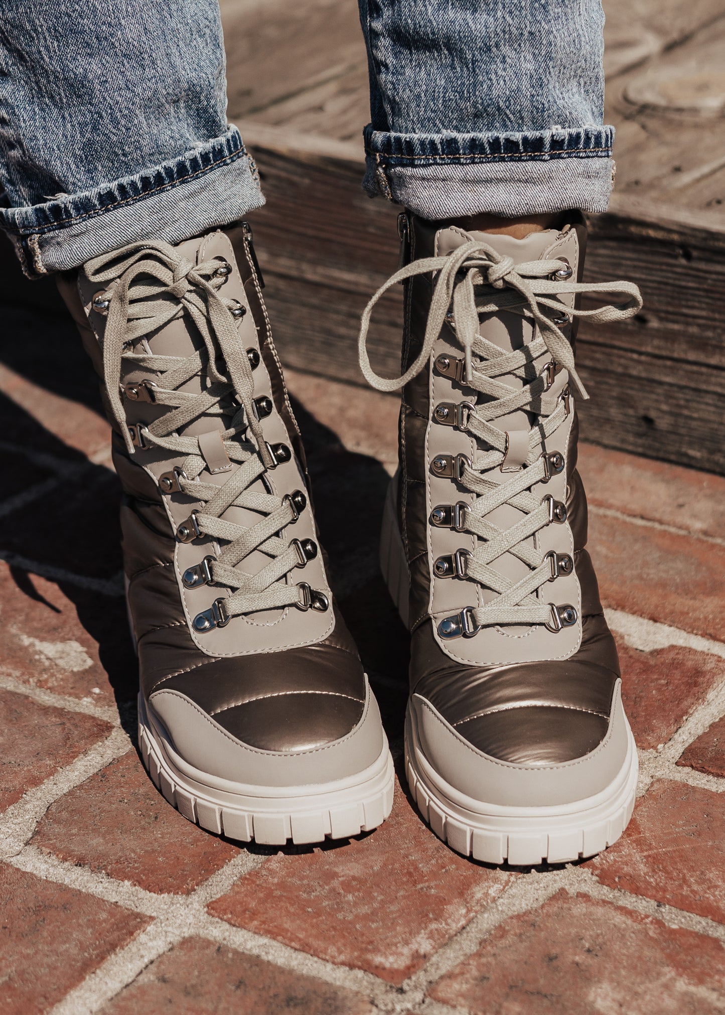 SIZE 6, 6.5, 7.5, 10, 11: Vintage Havana WILCO Boot (6-11) *CHAMPAGNE