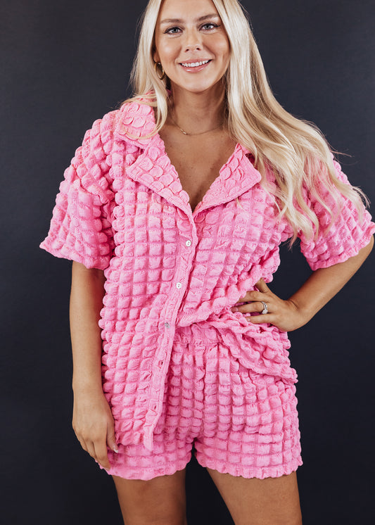 Benny Bubble Top *PINK