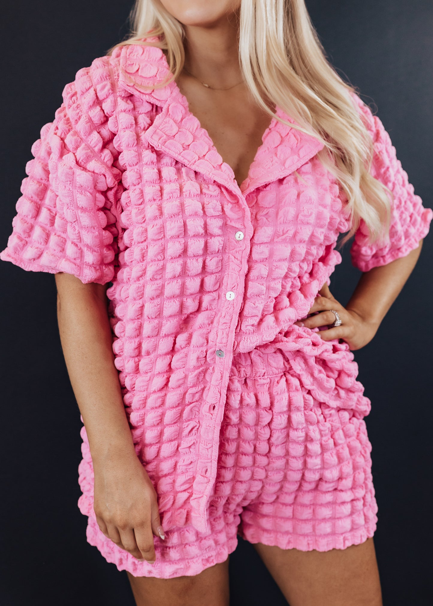 Benny Bubble Top *PINK