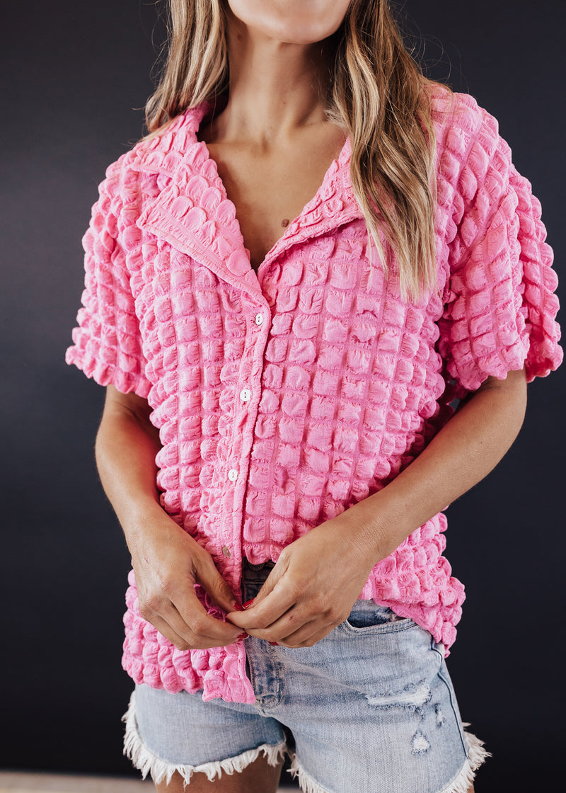 Benny Bubble Top *PINK