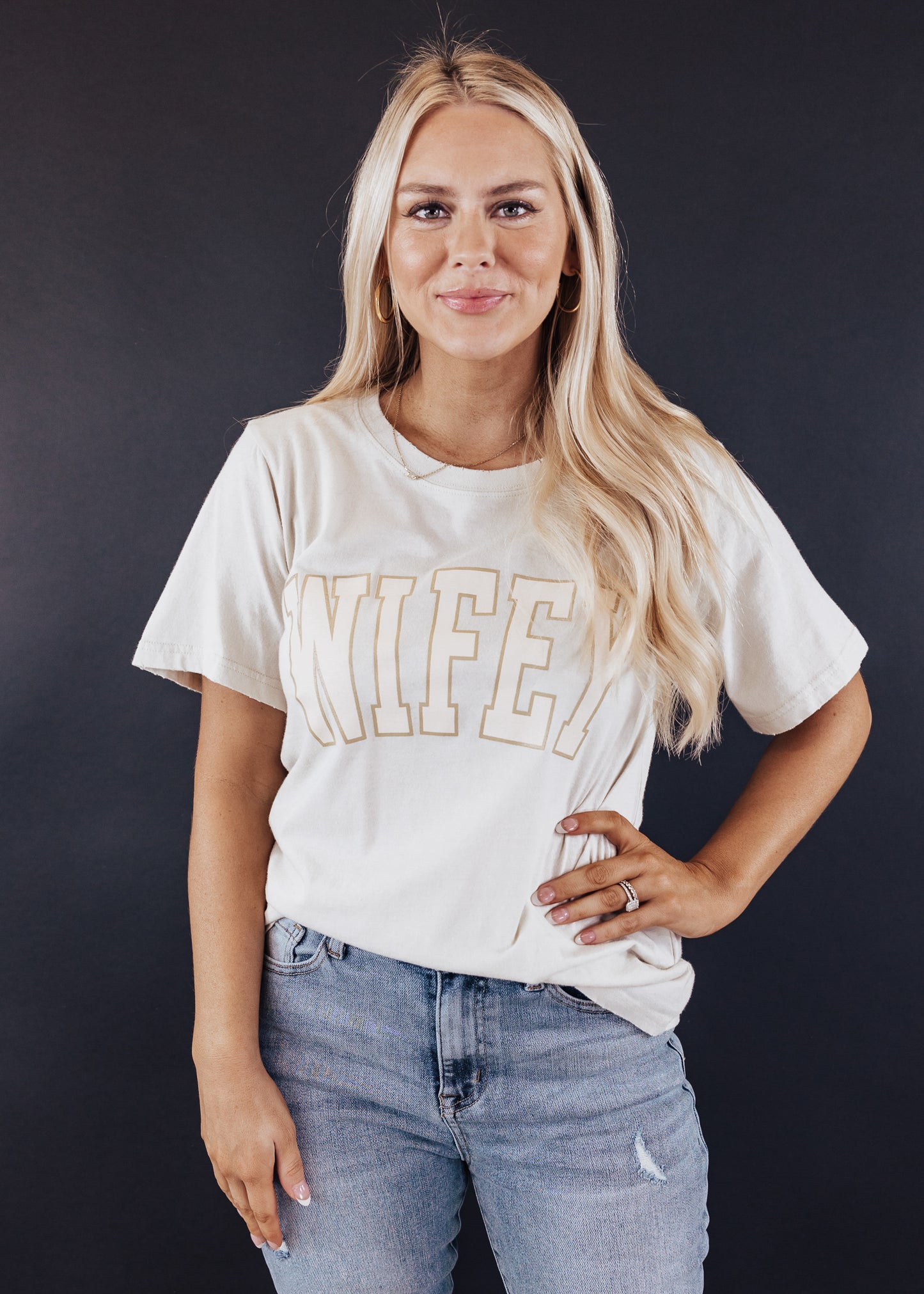 SMALL: #29 Wifey Top *KHAKI