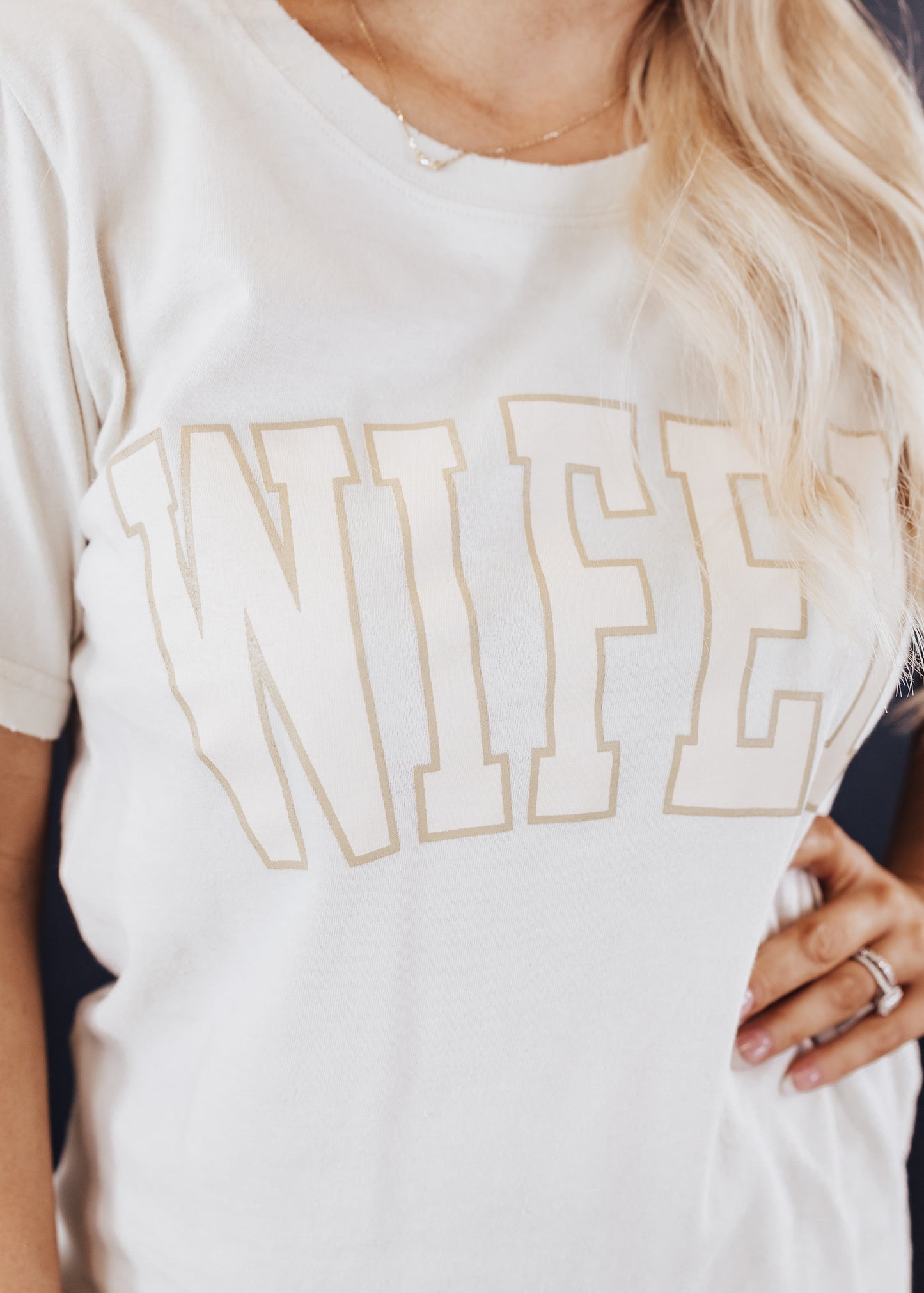 SMALL: #29 Wifey Top *KHAKI