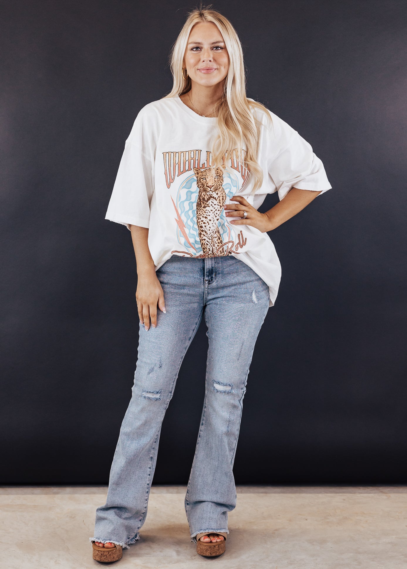 SIZE 1: Risen BORK Flare Jeans (1-15 & 1X-3X)