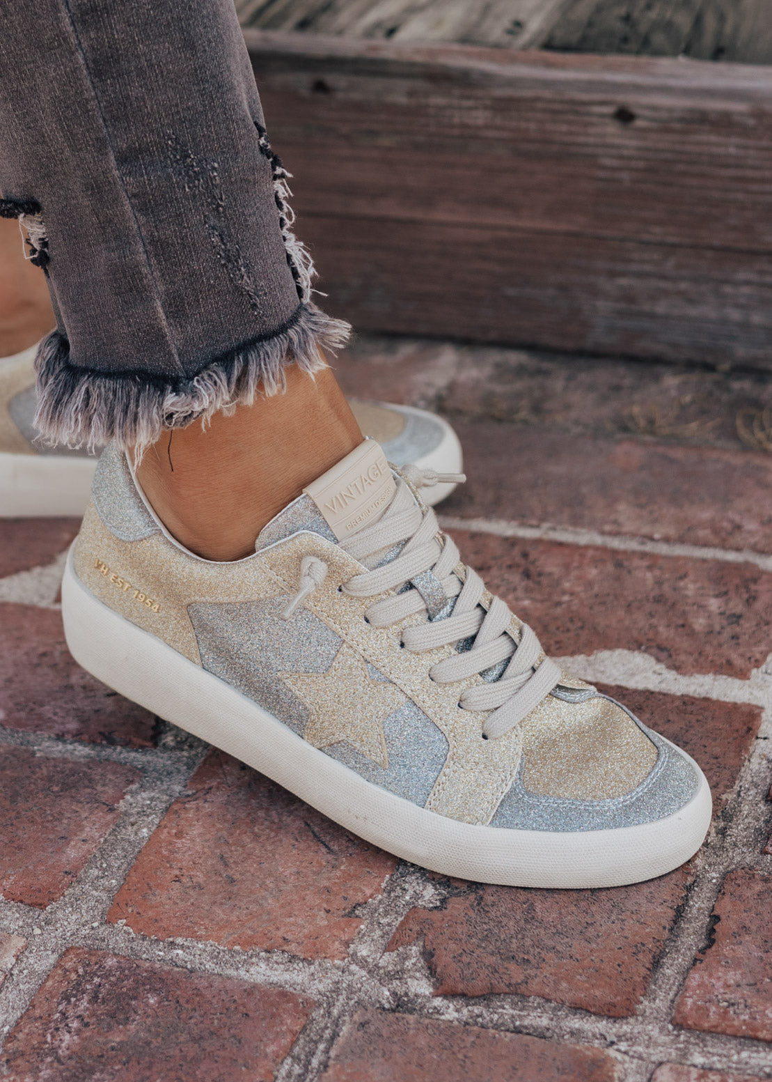 Vintage Havana KARA Shoe (6-11) *SILVER/GOLD