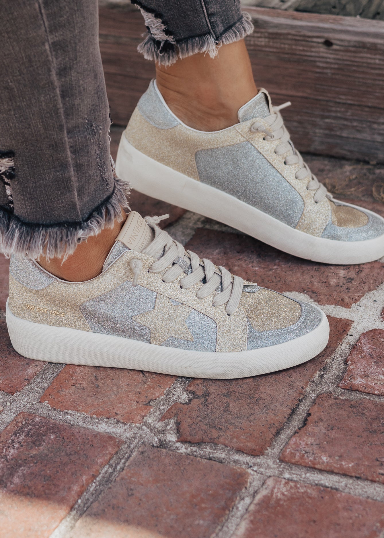 Vintage Havana KARA Shoe (6-11) *SILVER/GOLD