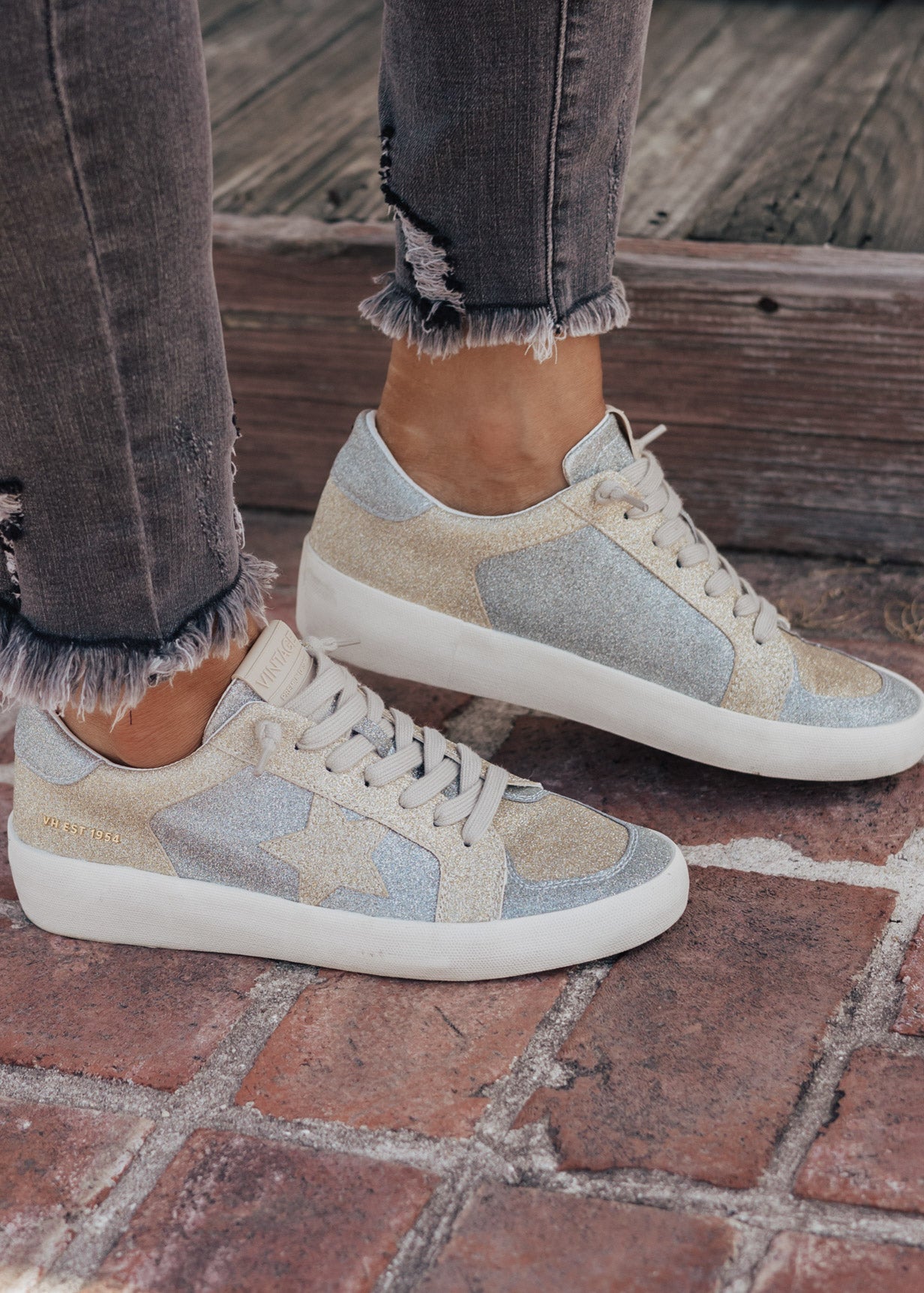 Vintage Havana KARA Shoe (6-11) *SILVER/GOLD