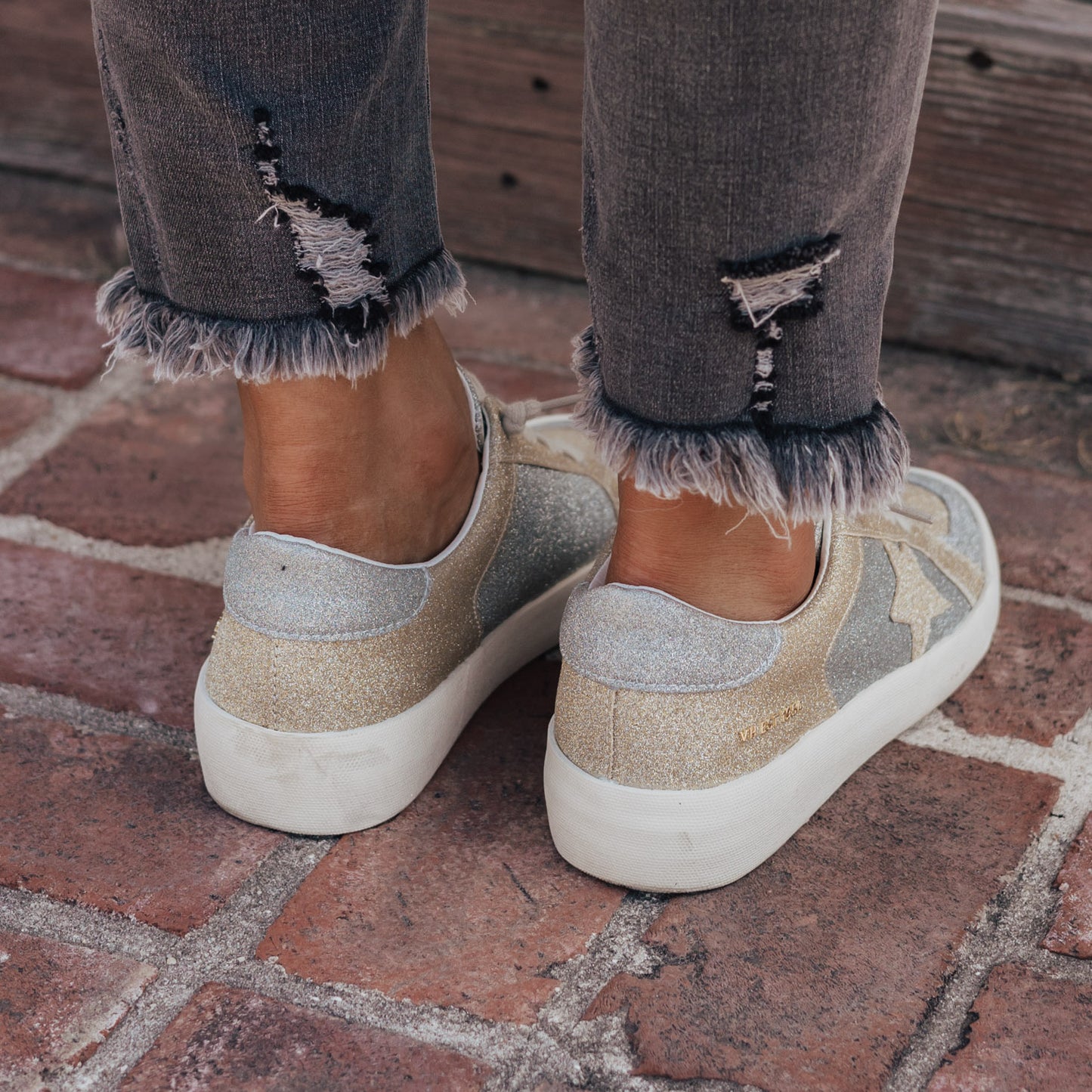 Vintage Havana KARA Shoe (6-11) *SILVER/GOLD