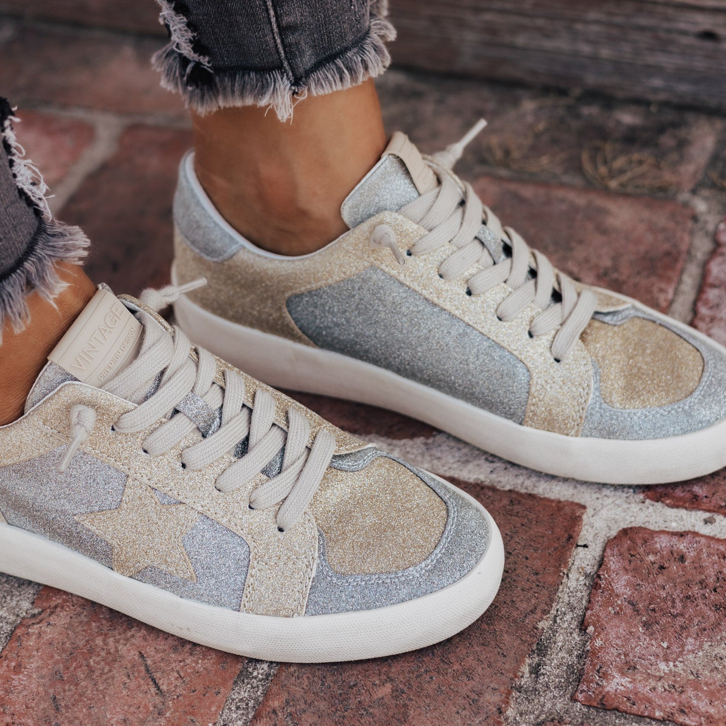 Vintage Havana KARA Shoe (6-11) *SILVER/GOLD