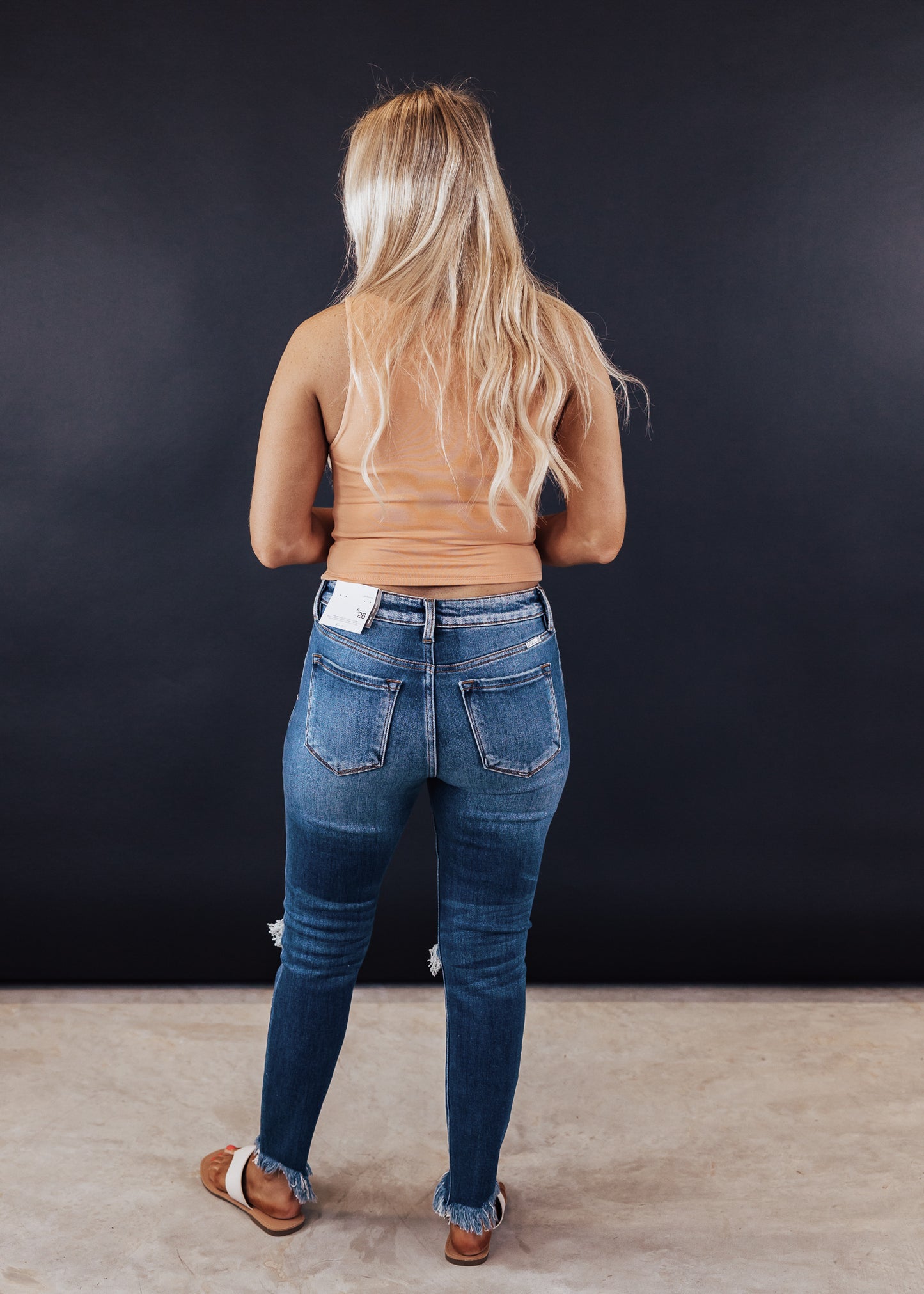 High Neck Crop Tank *MANGO