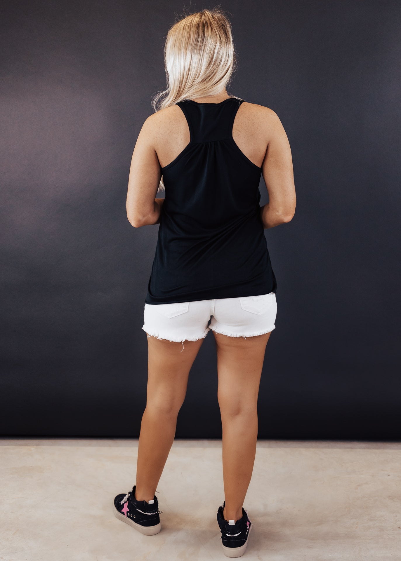 USA Flowy Tank *Black (XS-2X)