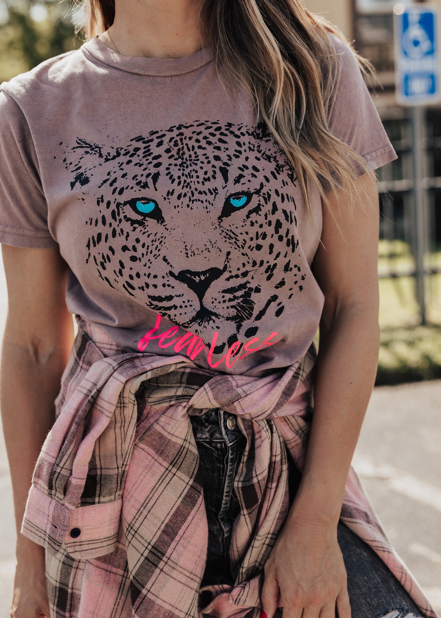 PRE-ORDER: Fearless Eyes Tee *Vintage Zinc (S-3X)