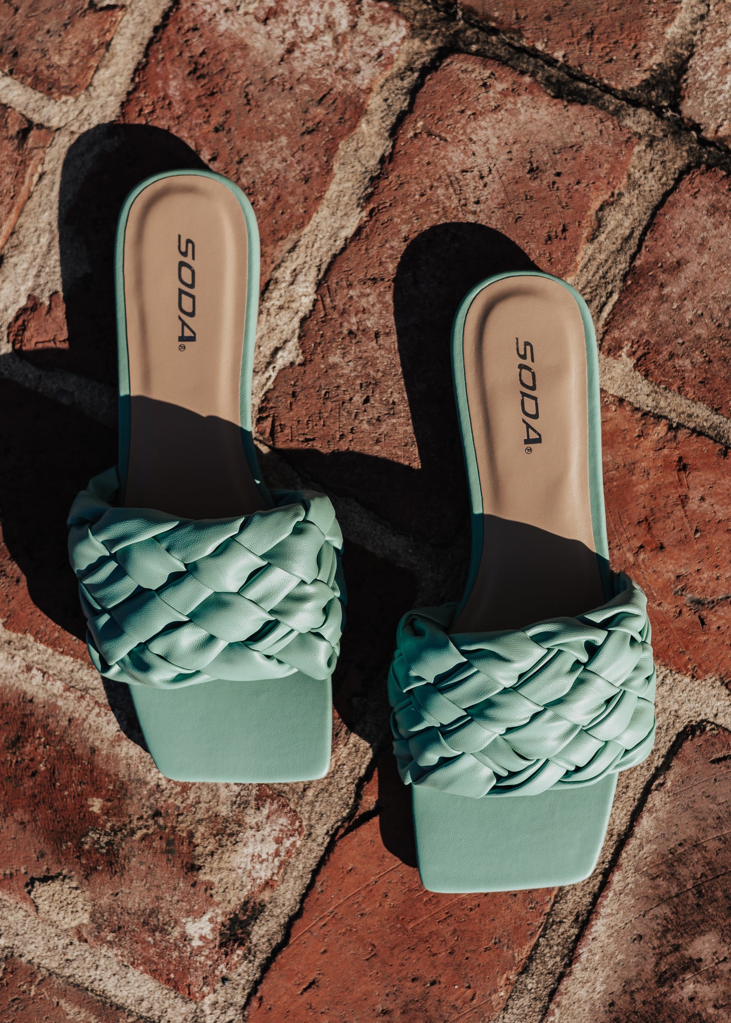 SIZE 7.5, 9, 10: Apron Sandal (6-11) *TEAL
