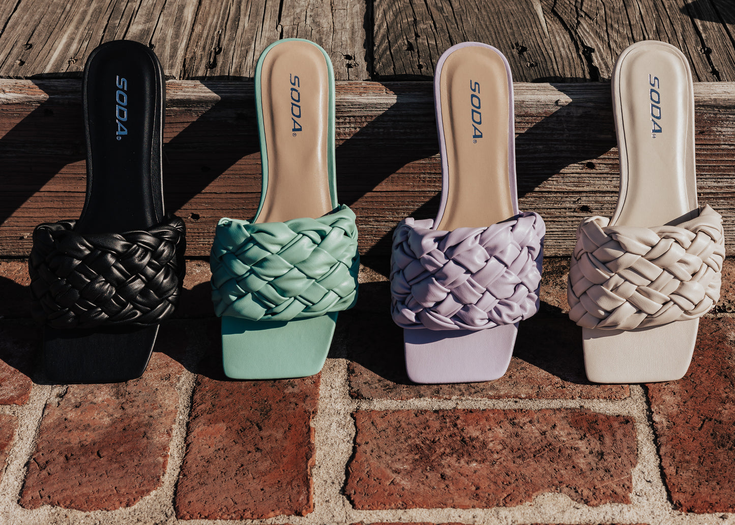 SIZE 7.5, 9, 10: Apron Sandal (6-11) *TEAL