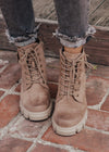 Pouch Lace Up Boot (6-11) *TAUPE