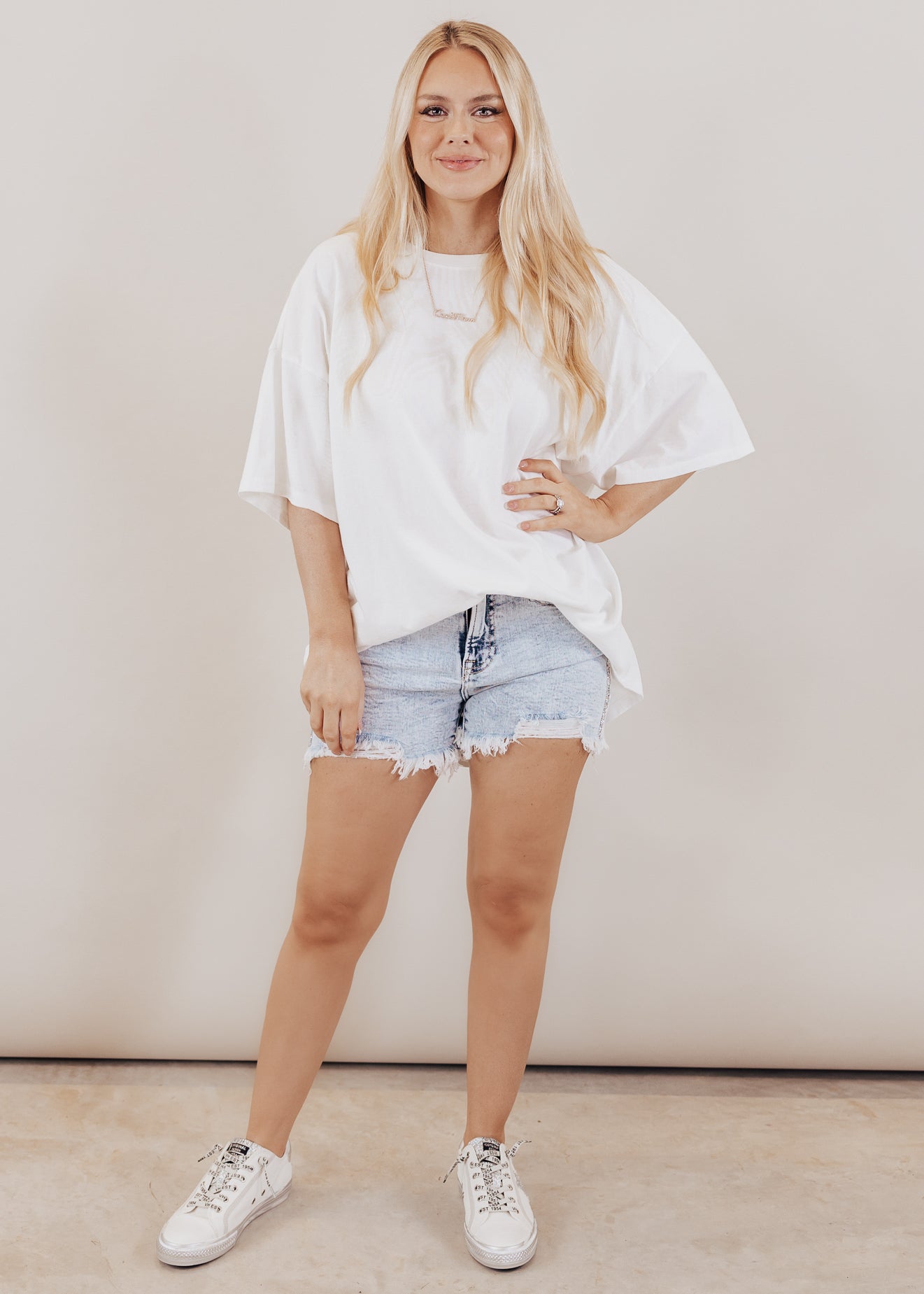 2X: Risen Rhinestone Shorts (S-3X)