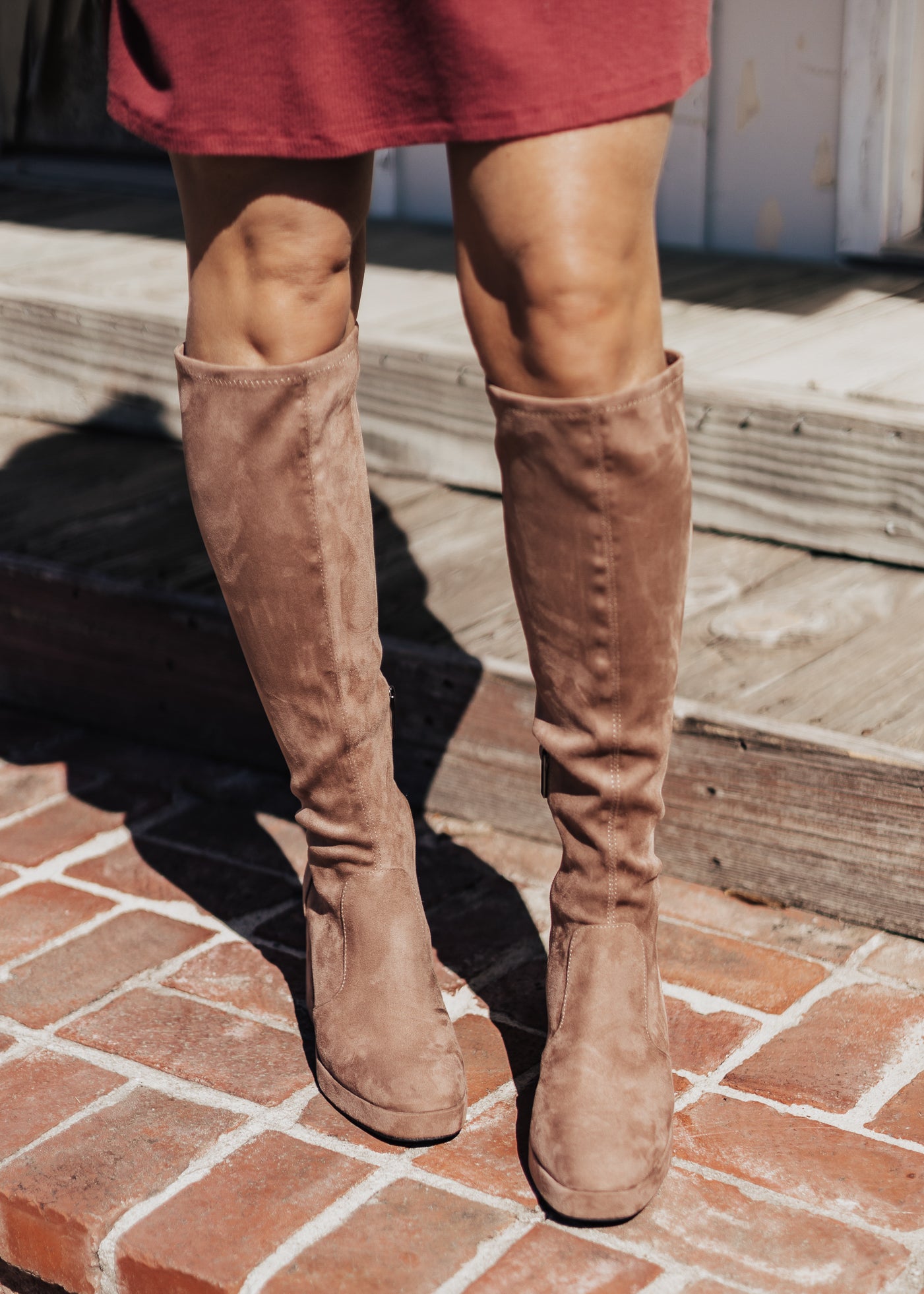SIZE 6, 6.5, 7.5, 8, 9, 10: Shu Shop ZENDAYA (6-10) *TAUPE SUEDE