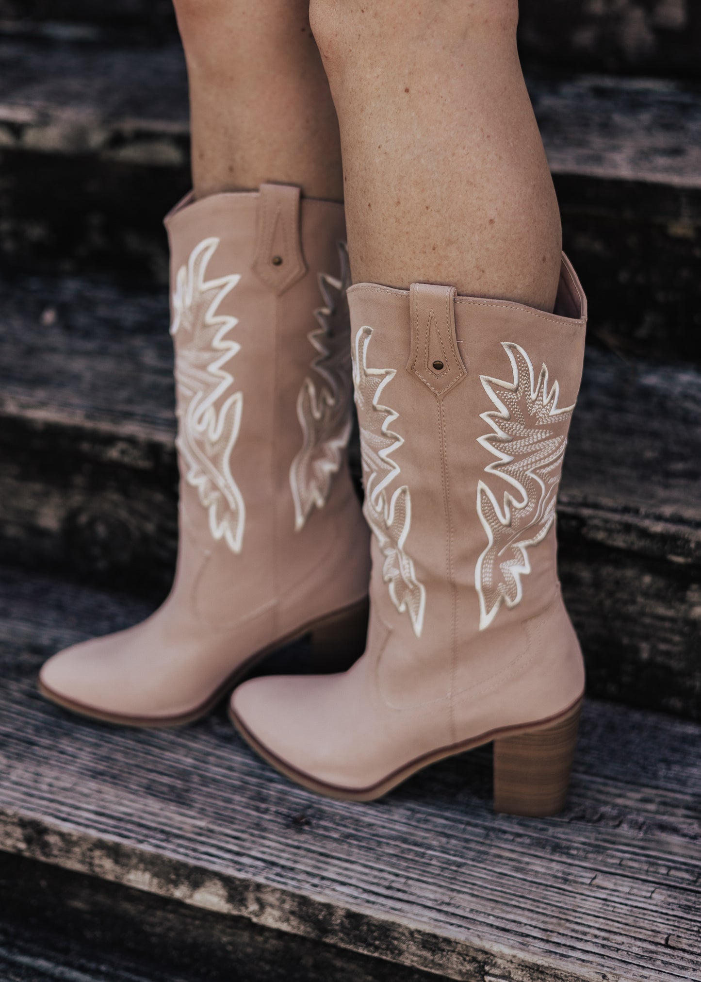 SIZES 6.5 THRU 10: Mia Boot TALEY (6-10) *BLUSH