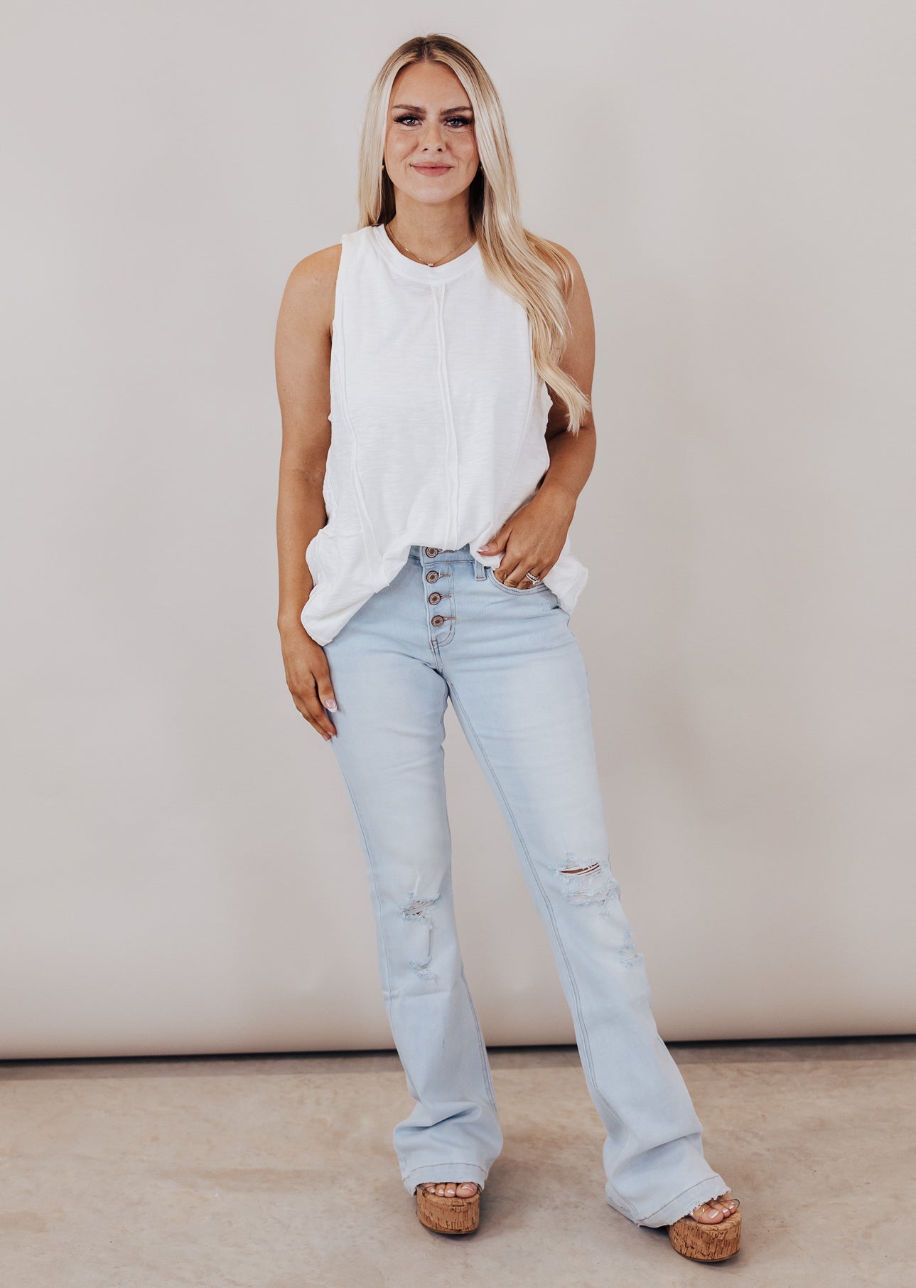 Vivy Top (S-3X) *WHITE