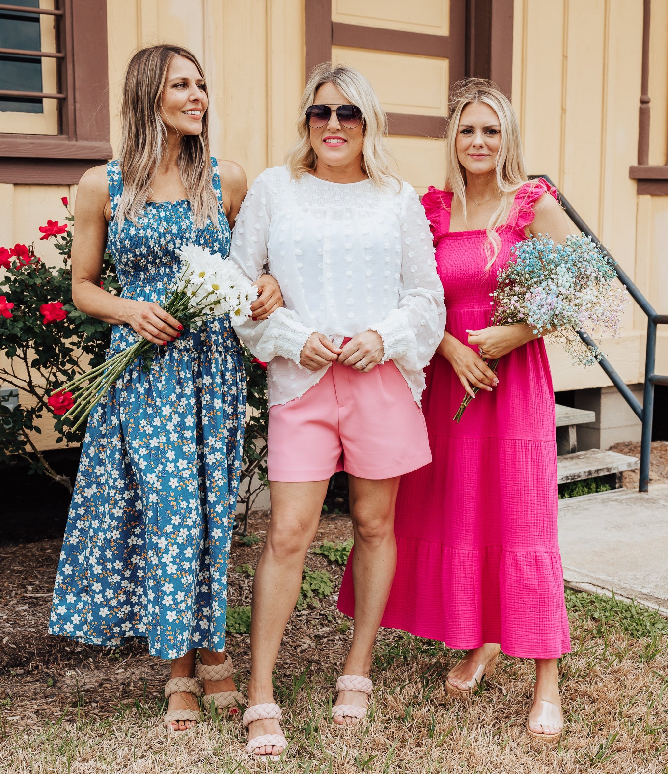 SMALL: Blissful Blossom Floral Dress *TEAL