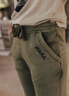 Pre-Order: Mama Vintage Joggers *Olive (S-3X)