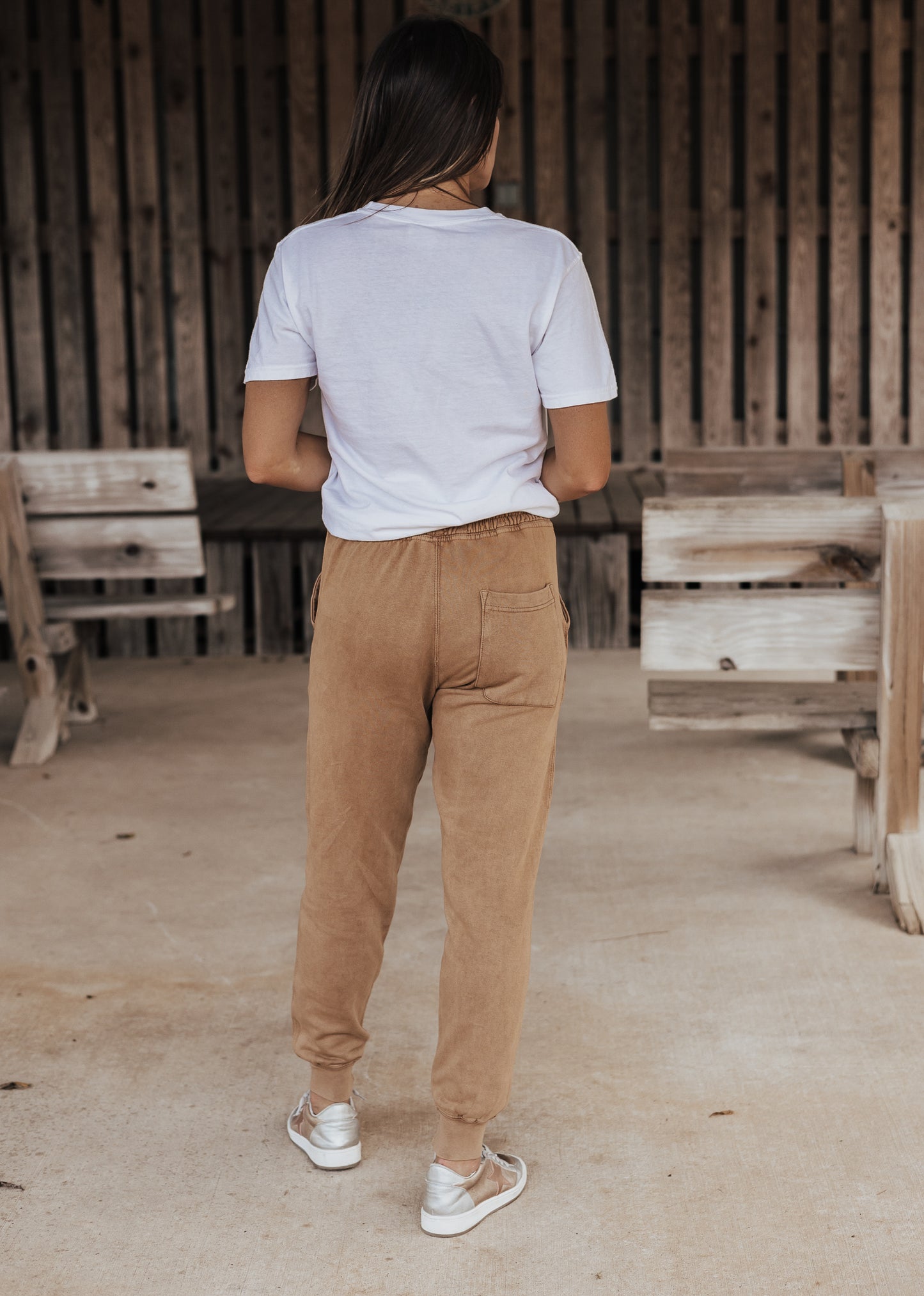 Mama Vintage Joggers *Camel (S-3X)
