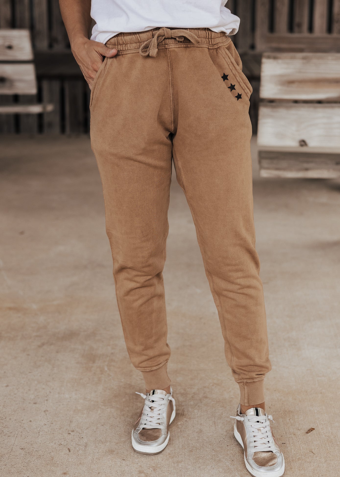 Star Vintage Joggers *Camel (S-XL)