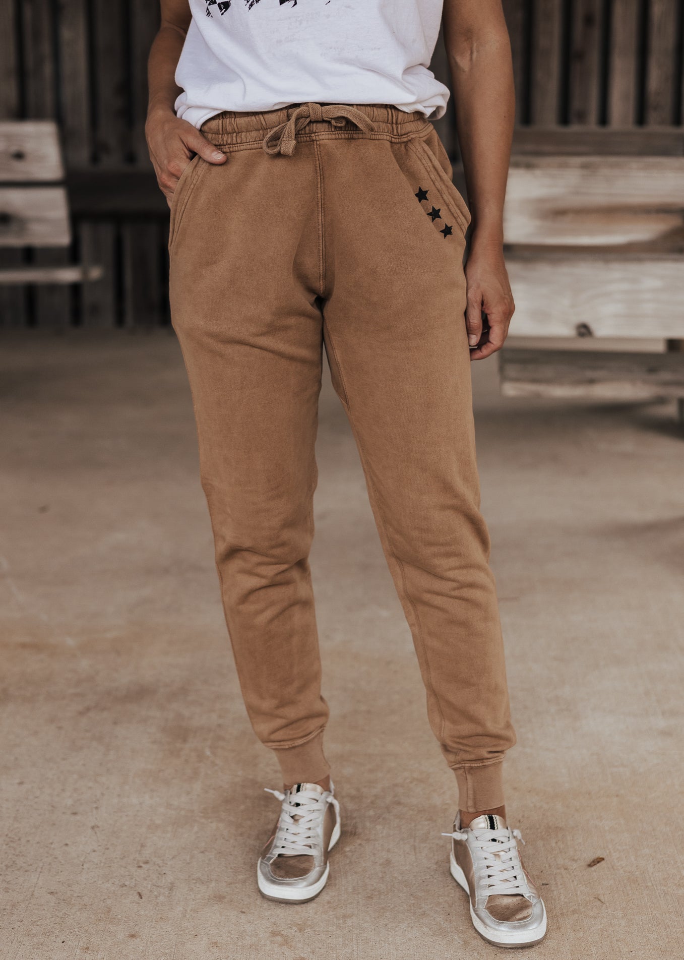 Star Vintage Joggers *Camel (S-XL)