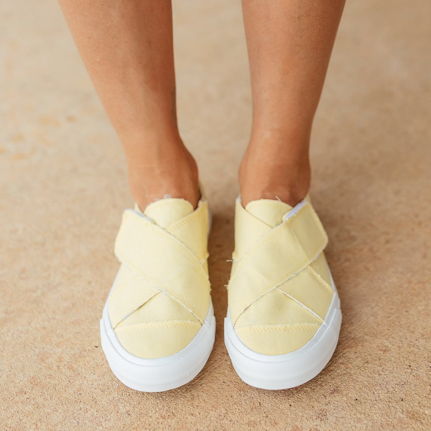 India Gypsy Jazz Velcro Shoe (6-11) *YELLOW