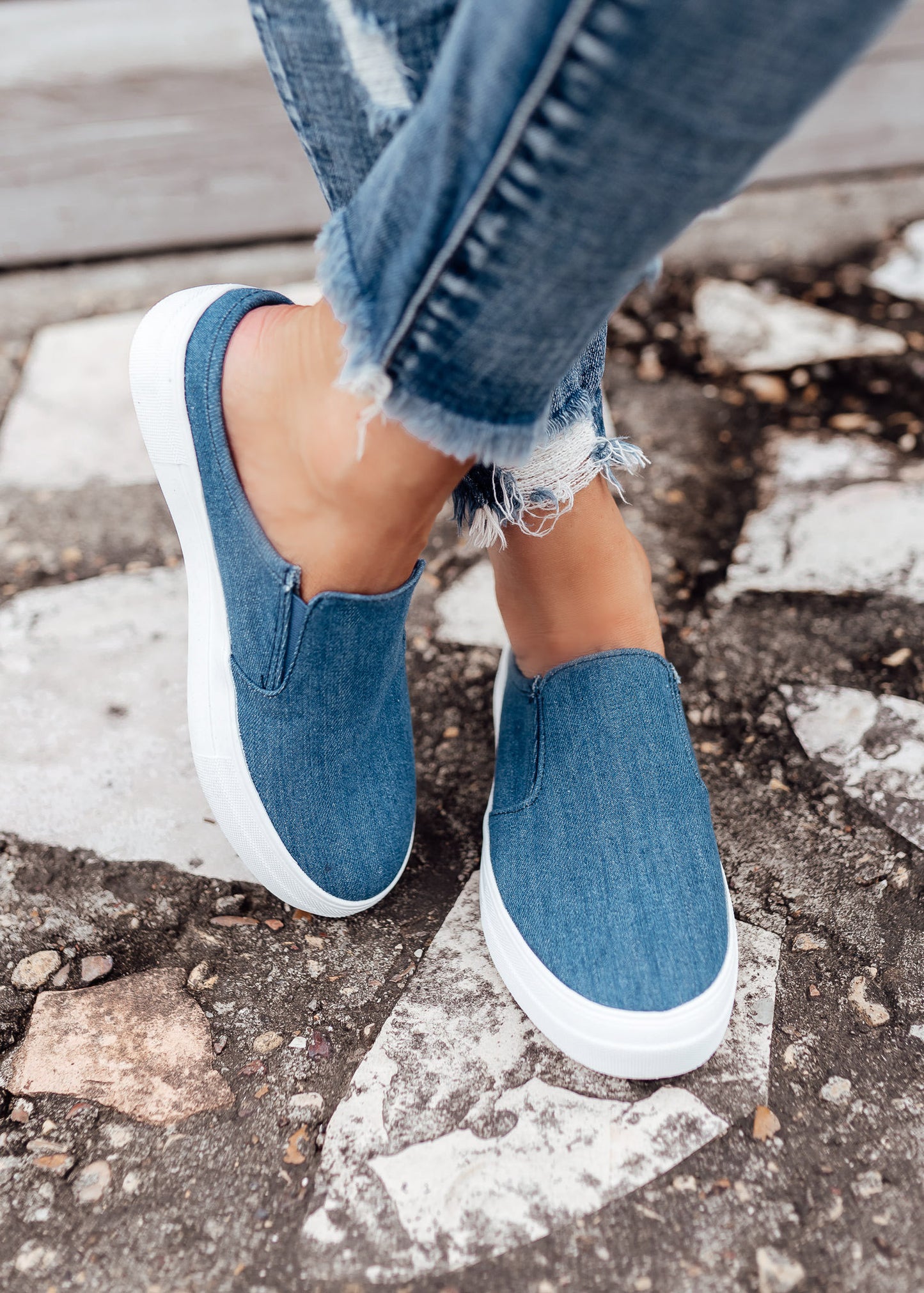 Kaido Slip On Shoe (5.5-11) *DENIM