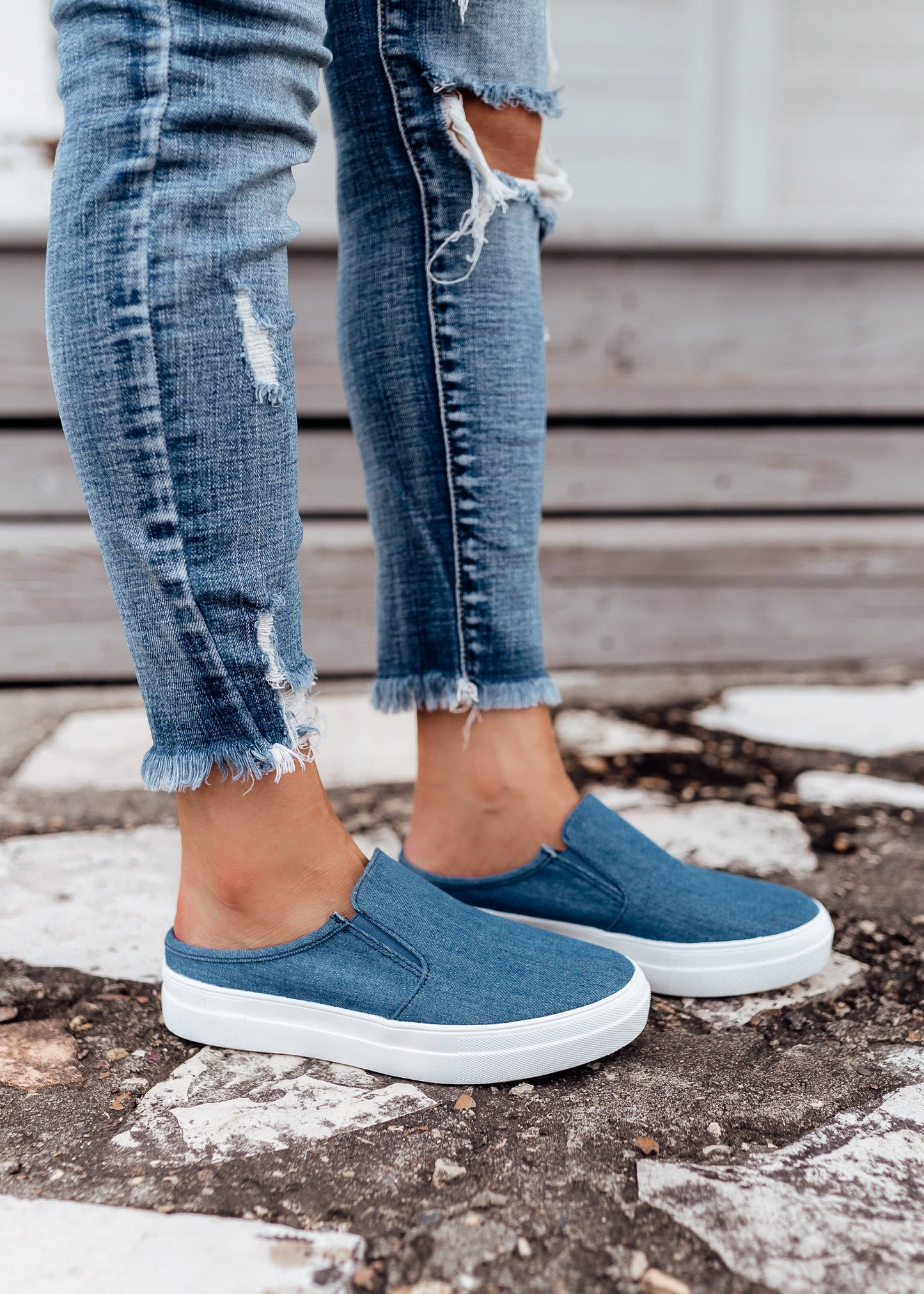 Kaido Slip On Shoe (5.5-11) *DENIM