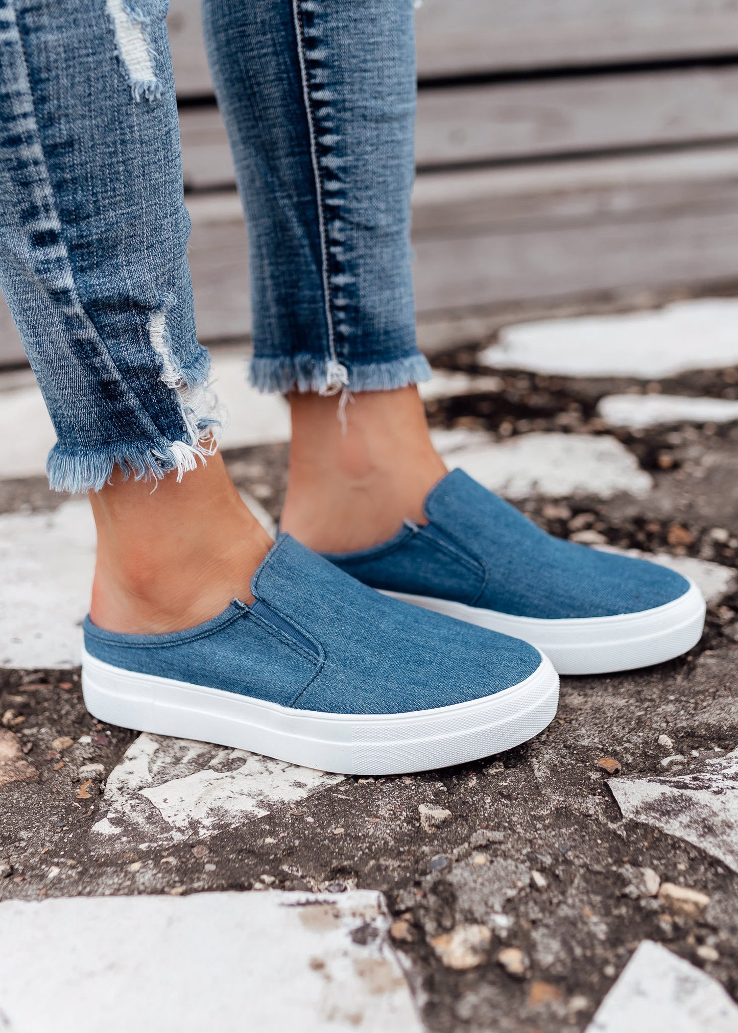 Kaido Slip On Shoe (5.5-11) *DENIM
