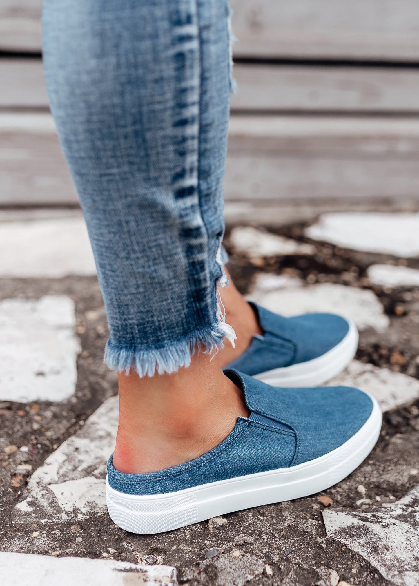 Kaido Slip On Shoe (5.5-11) *DENIM