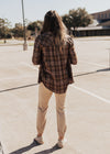 Stacy Flannel *OLIVE/BROWN