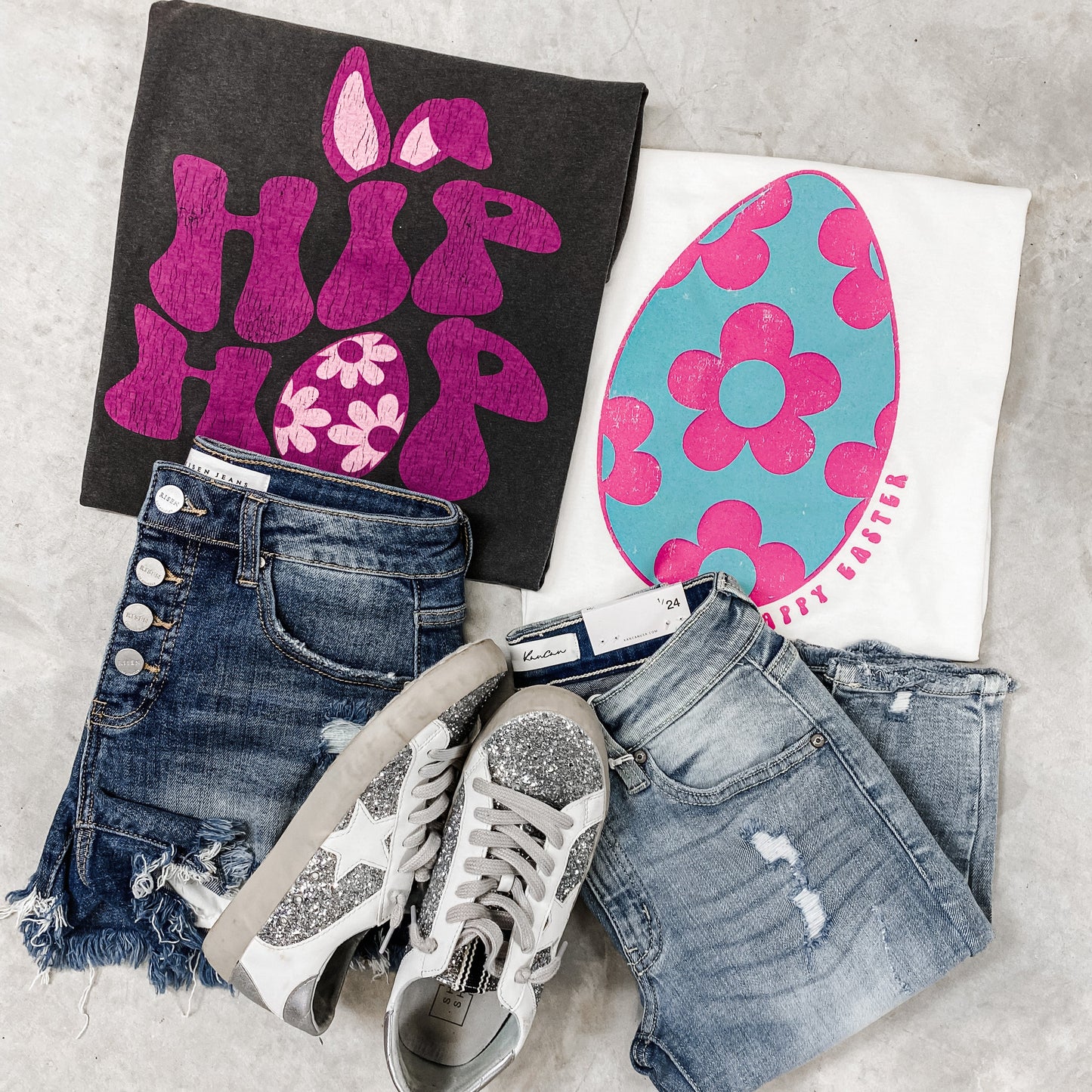 Pre-Order: YOUTH Easter Egg Tee *White (XS-XL)