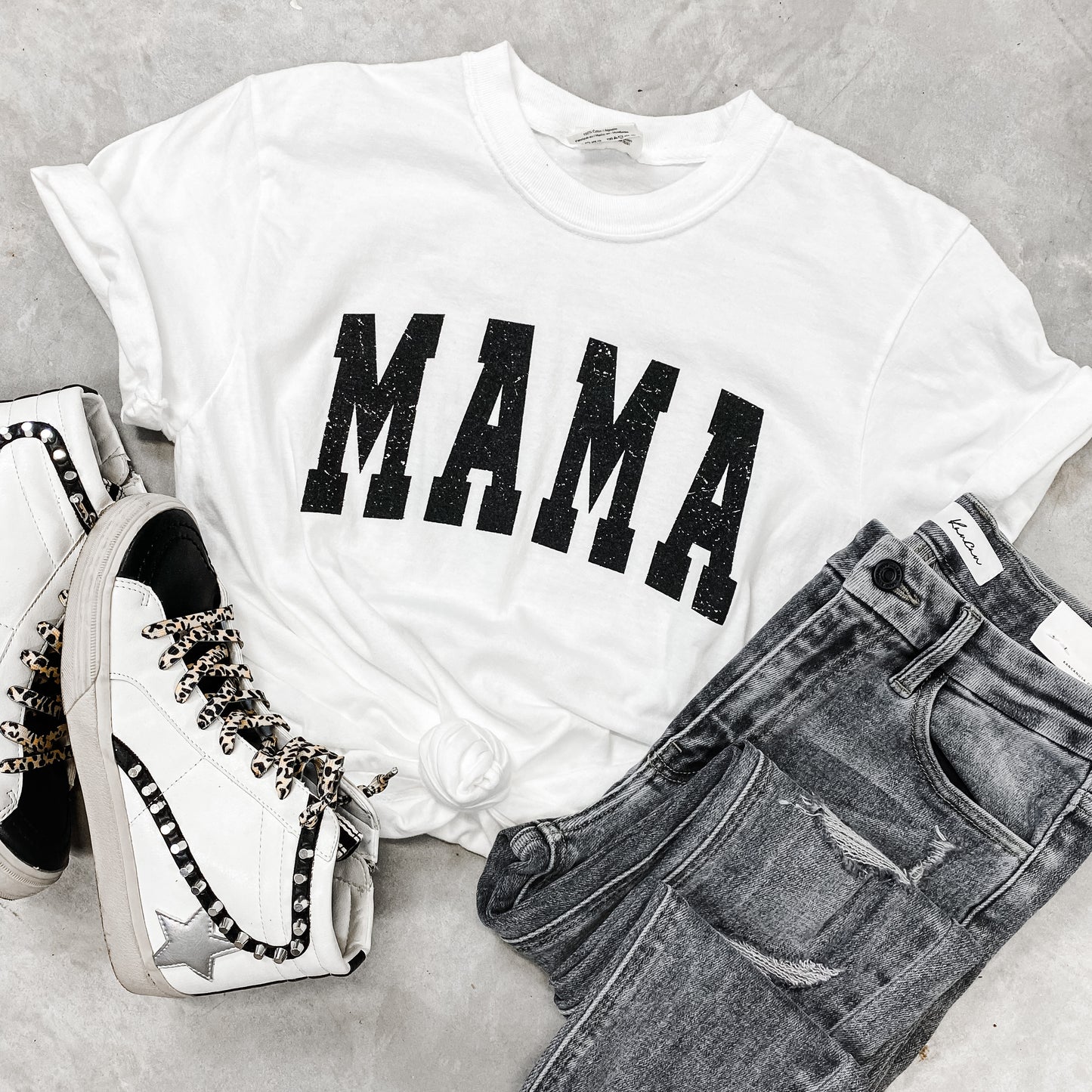 MAMA Tee *White (S-3X)
