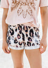 Leopard Rolled Shorts *READ SIZING