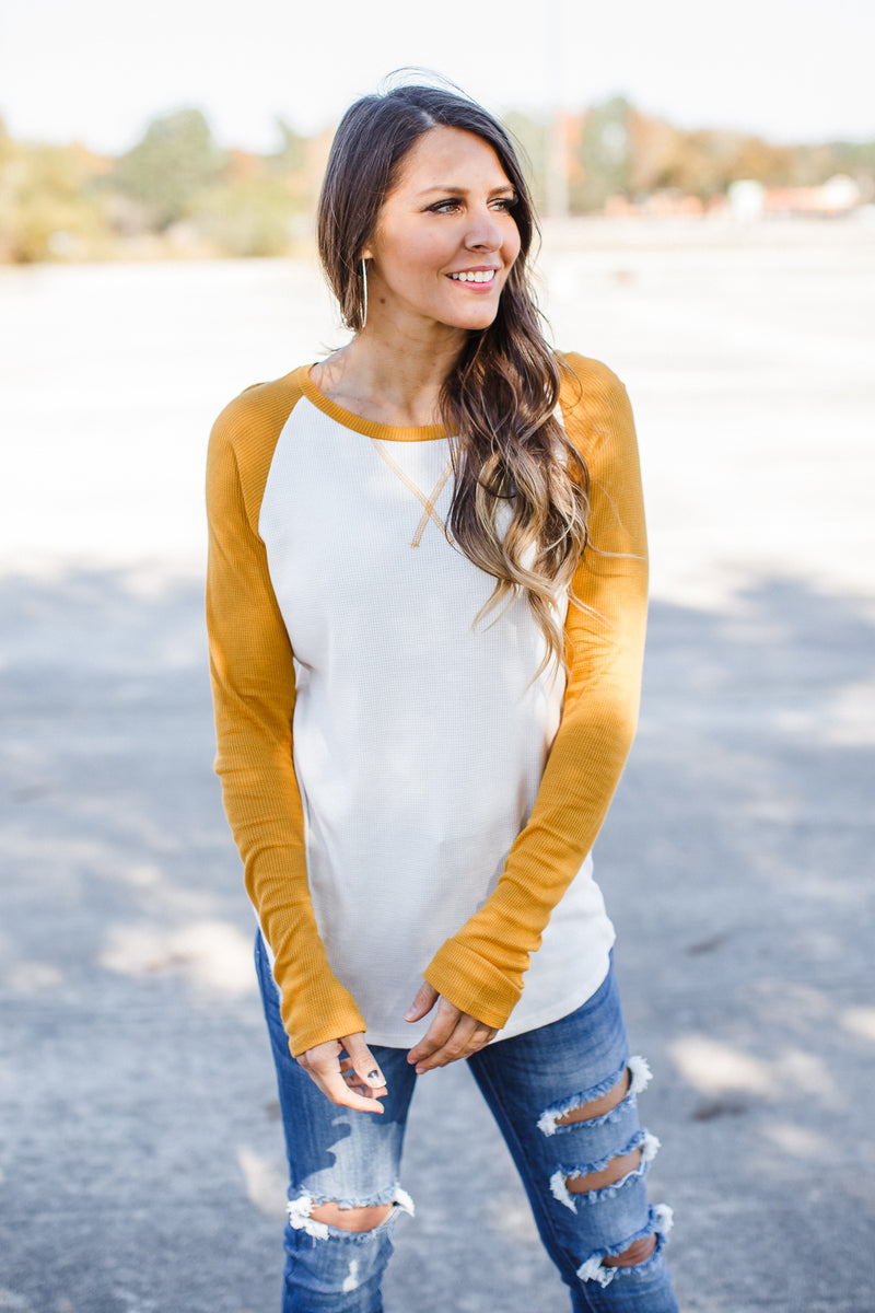 Thermal Basic Top (S-XL) *MUSTARD