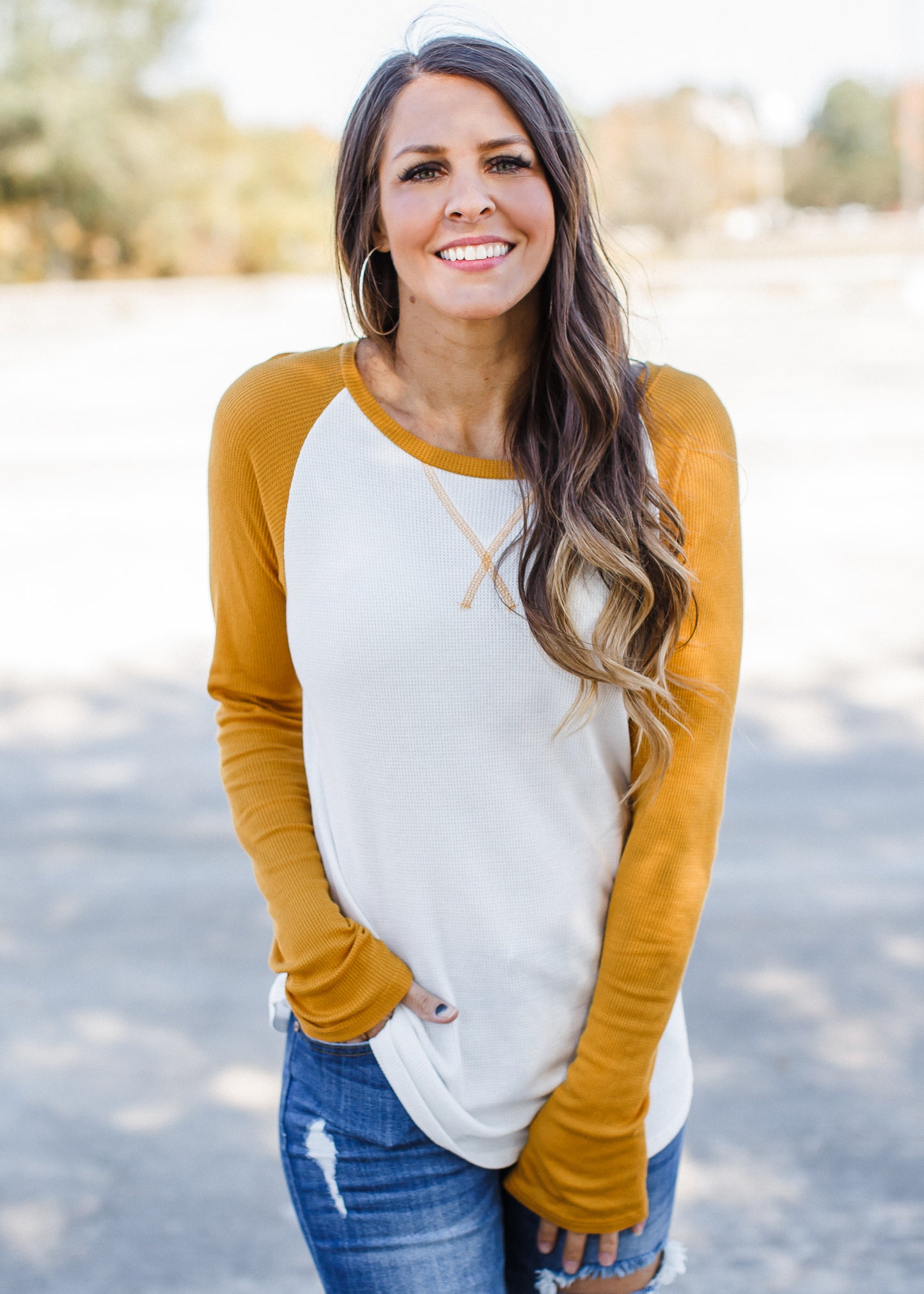 Thermal Basic Top (S-XL) *MUSTARD