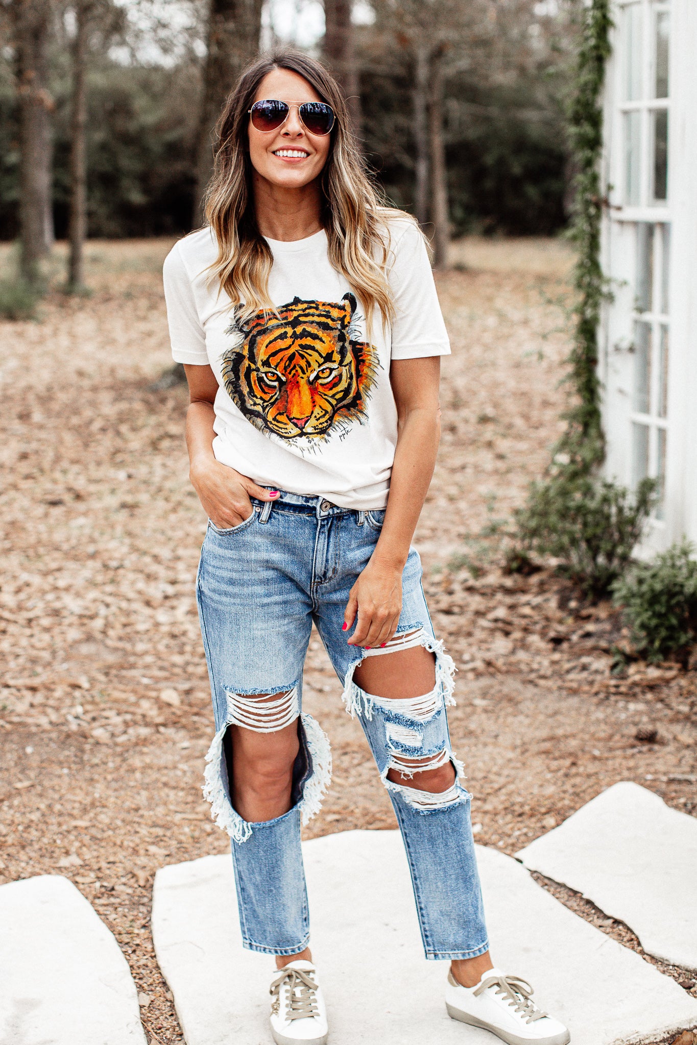 Betty Destroyed KanCan Boyfriend Jeans (1-15)