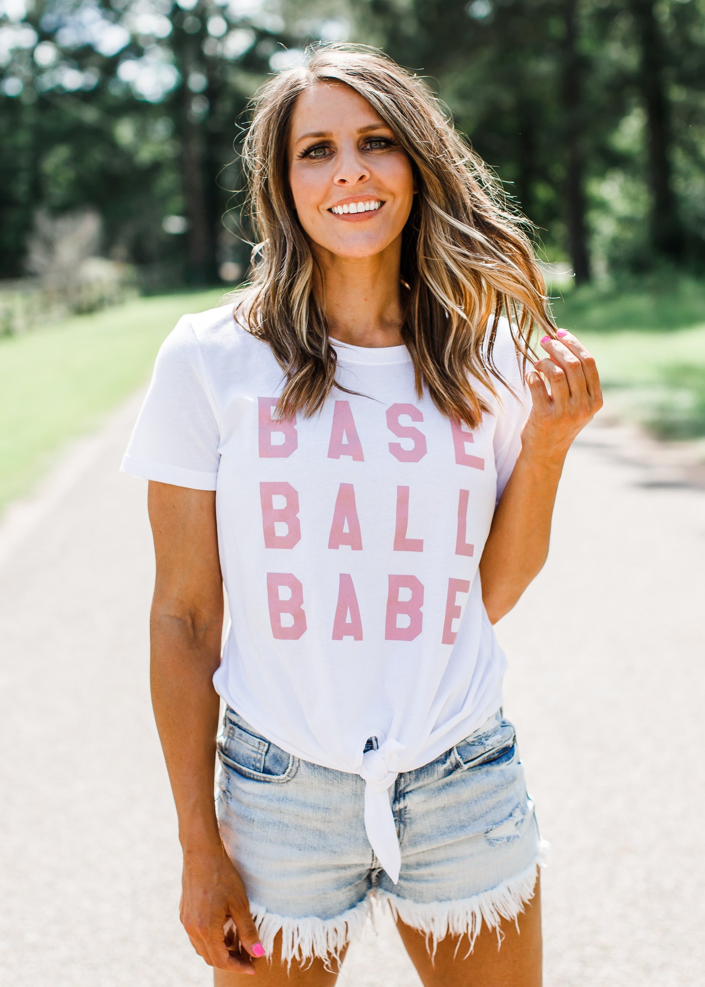 Baseball Babe Tee (S-2X)